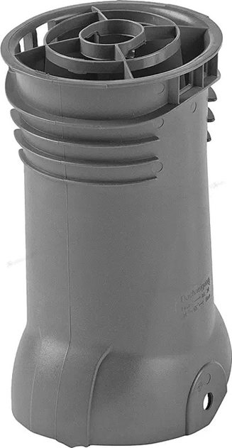 DUROVENT CZĘŚĆ GÓRNA KOMINKA  125 ANTRACYT