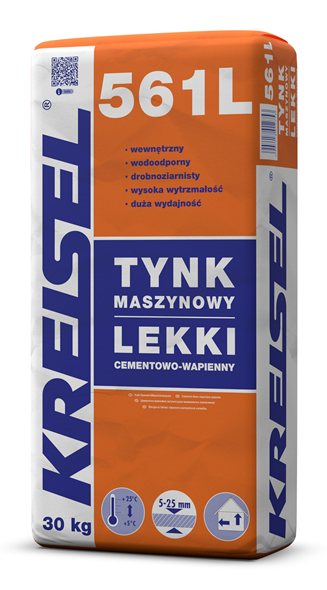 TYNK MASZYNOWY CEMENTOWO-WAPIENNY 561L  30KG