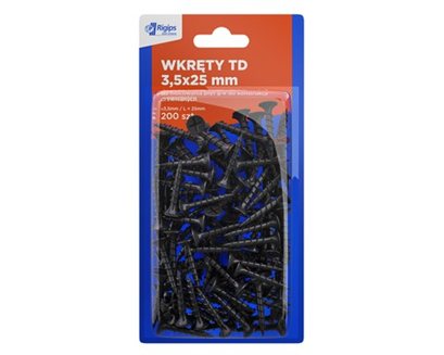 RIGIPS WKRĘTY TD 35X3,5MM 200SZT