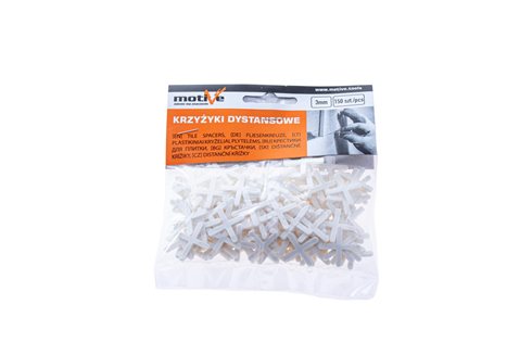 KRZYŻYKI DYSTANSOWE 3mm (150szt.)