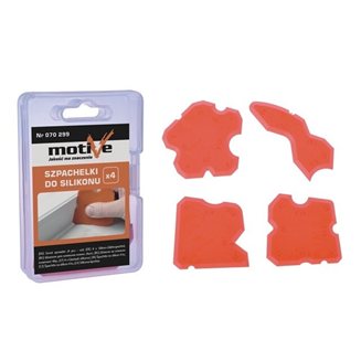 SZPACHELKI DO SILIKONU (4szt.)