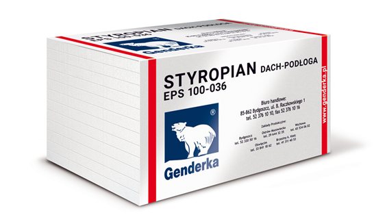 STYROPIAN EPS 100-036 DACH-PODŁOGA 3CM